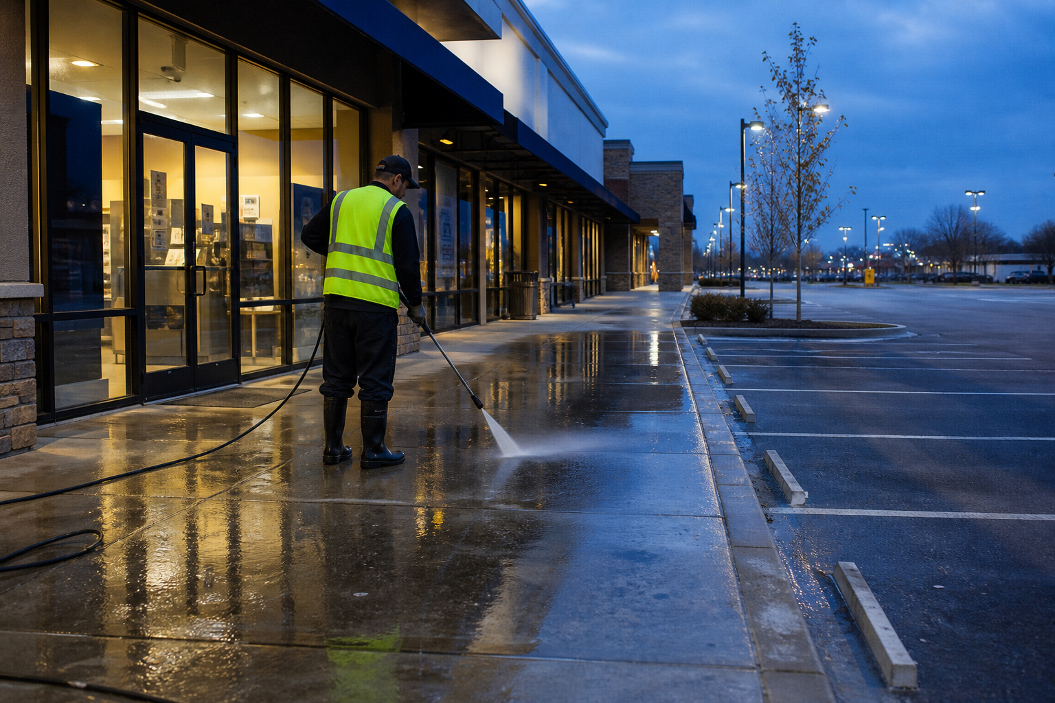 Commercial Pressure Washing in Liberty, MO by Tate's Pressure Washing & Painting