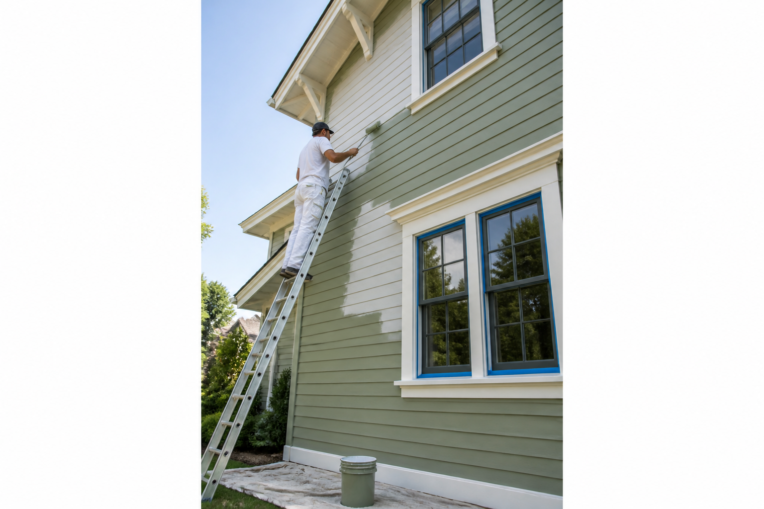 Exterior Painting in Liberty, MO by Tate's Pressure Washing & Painting