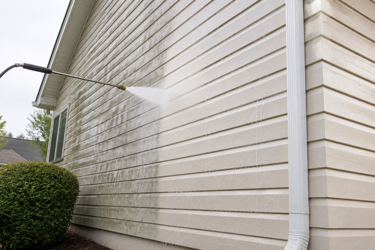 House Washing & Soft Washing in Liberty, MO by Tate's Pressure Washing & Painting